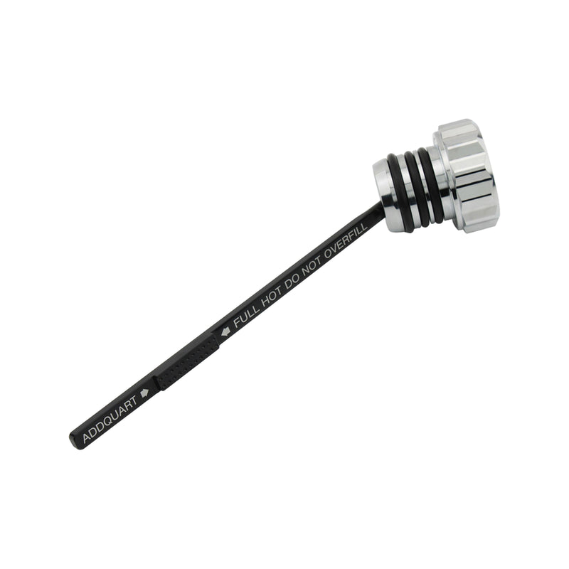 2000-2006 Touring Road King Electra Glide Silver Oil Dipstick Tank Cap Plug 0710-0121