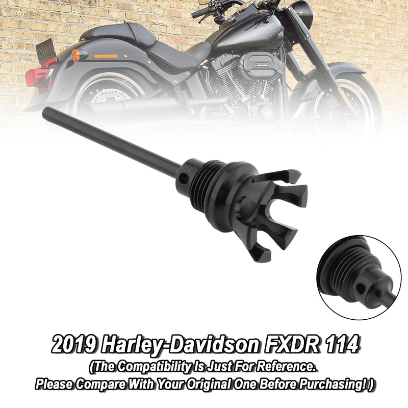 Softail Road Glide Electra Glide 1105-0022 Black Oil Dipstick Tank Cap Plug