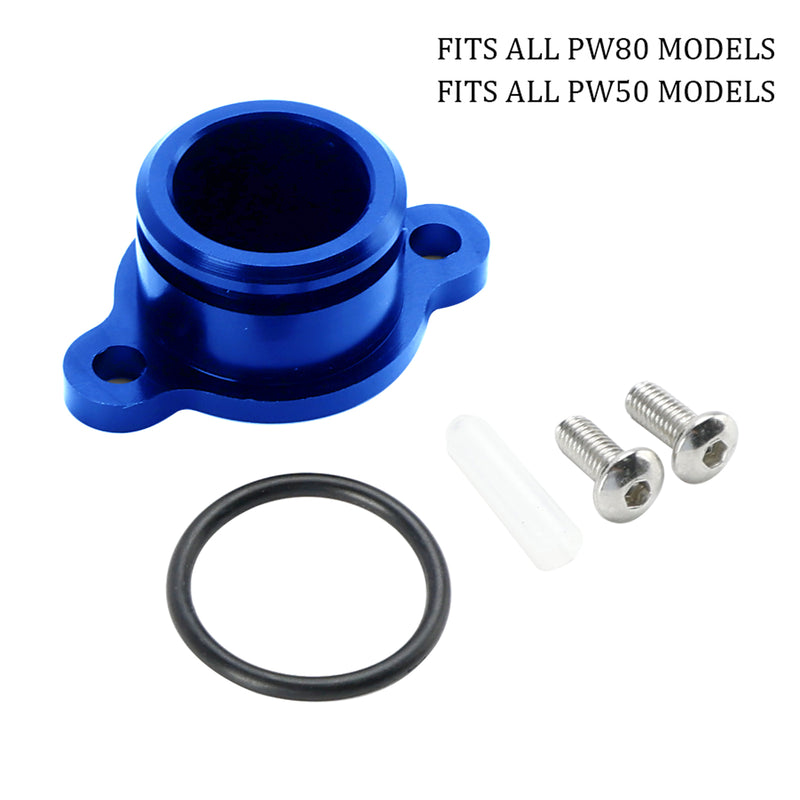 YAMAHA PW50 PW80 ALL Blue Oil Injection Pump Delete Block Off Plug