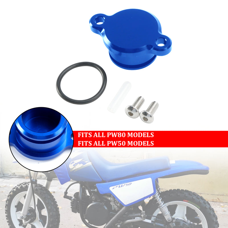 YAMAHA PW50 PW80 ALL Blue Oil Injection Pump Delete Block Off Plug