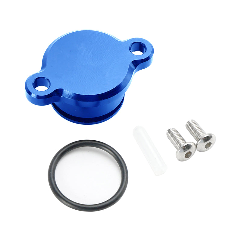 YAMAHA PW50 PW80 ALL Blue Oil Injection Pump Delete Block Off Plug