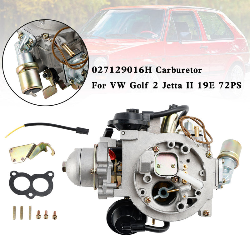 VW Golf 2 Jetta II 19E 72PS 027129016H Carburetor