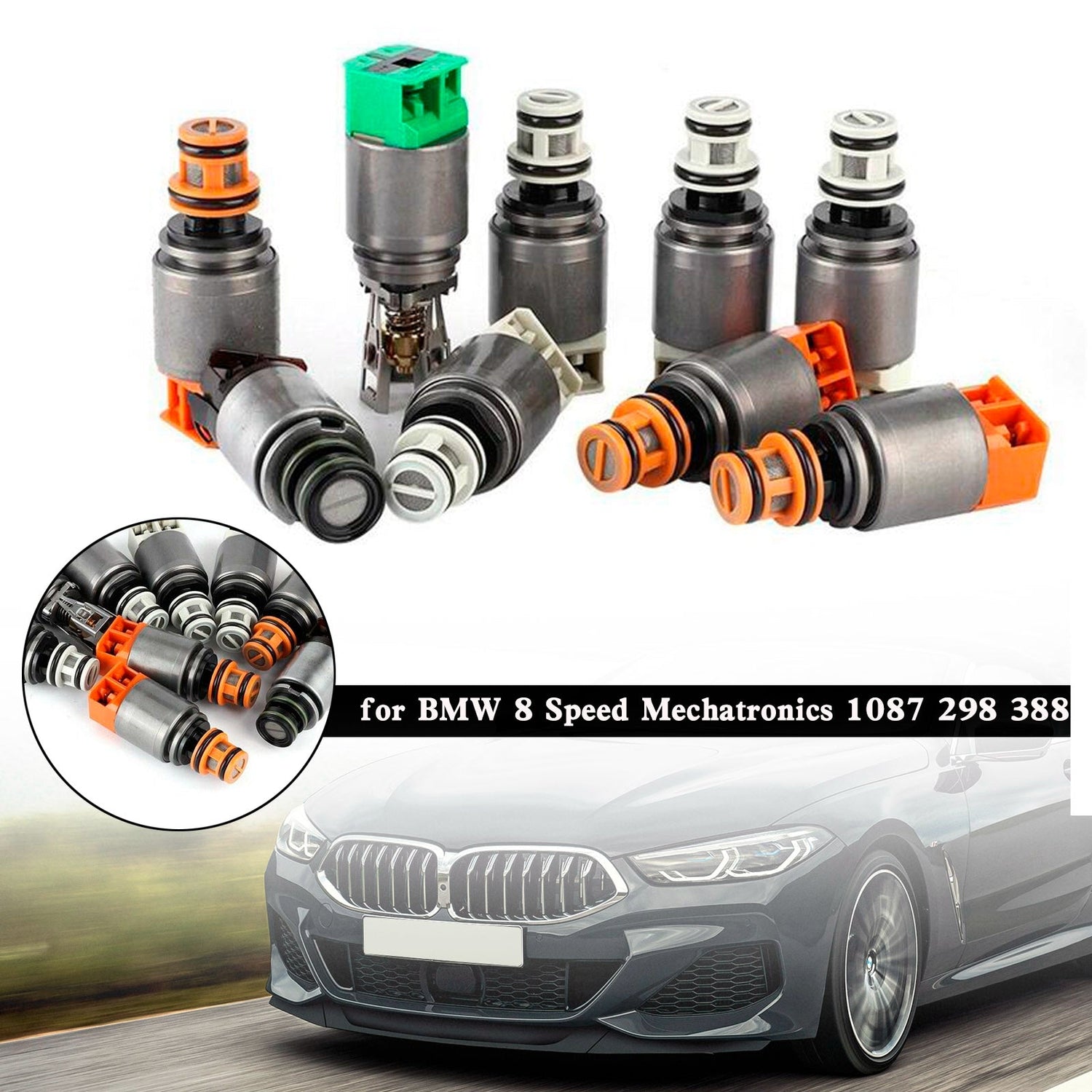 8HP45 8HP70 Solenoid Kit for BMW 8 Speed Mechatronics 1087 298 388