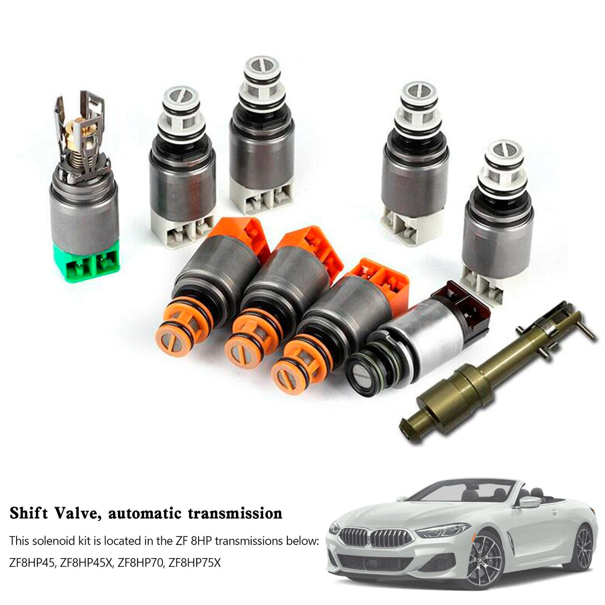 BMW 8 Speed Mechatronics 1087 298 388 8HP45 8HP70 Solenoid Kit