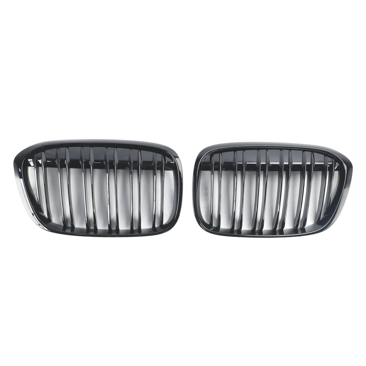 BMW X1 F48 F49 2016-2019 2PCS Gloss Black Front Kidney Grill