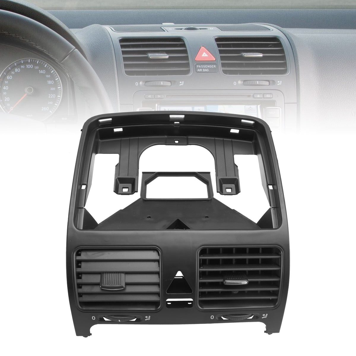 Dashboard Center Air Vent Outlet 1K0819743A For VW Jetta MK5 2005-2009