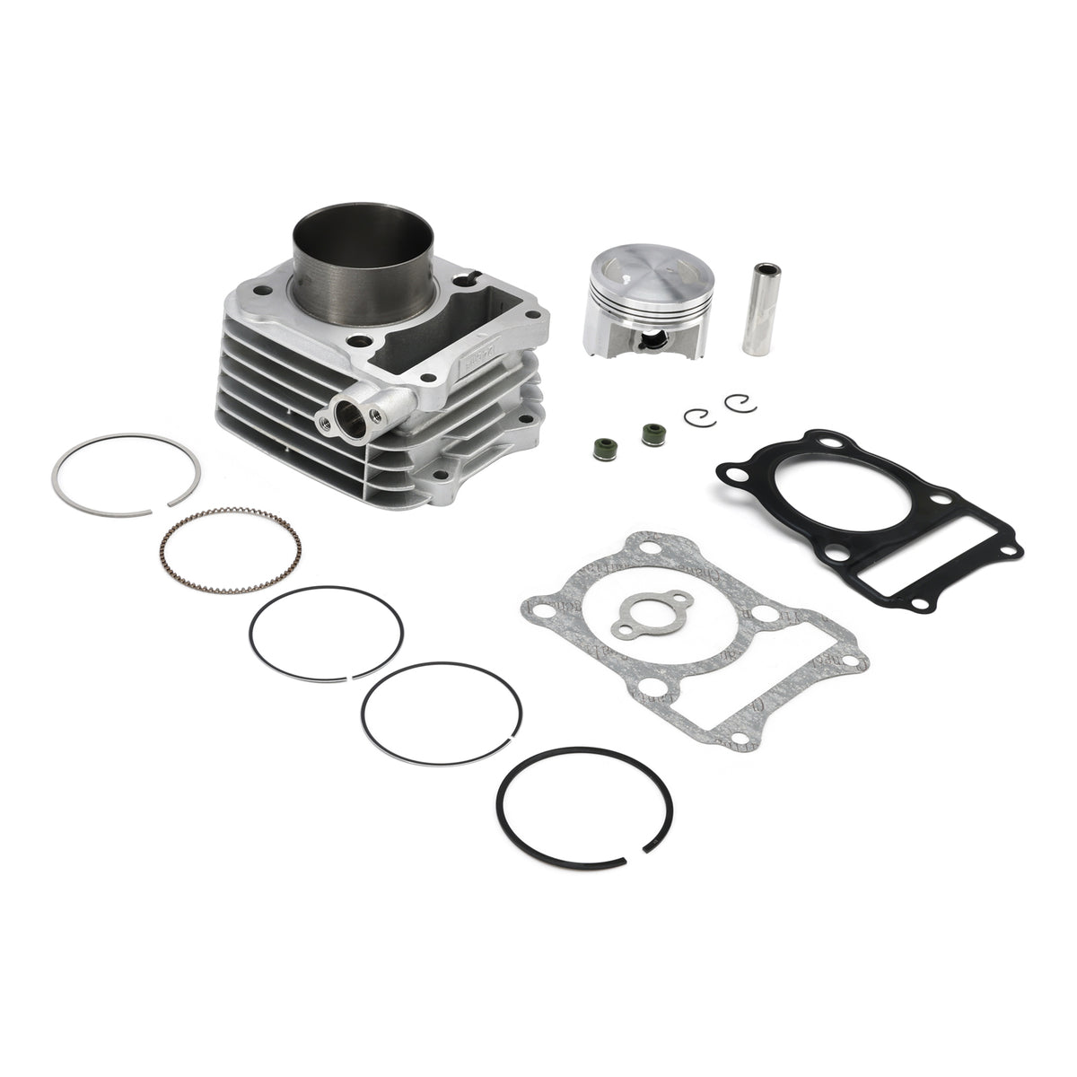 Suzuki EN125 GS125 GZ125 DR125 150cc Cylinder w/SLS Flat Piston Gaskets Kit