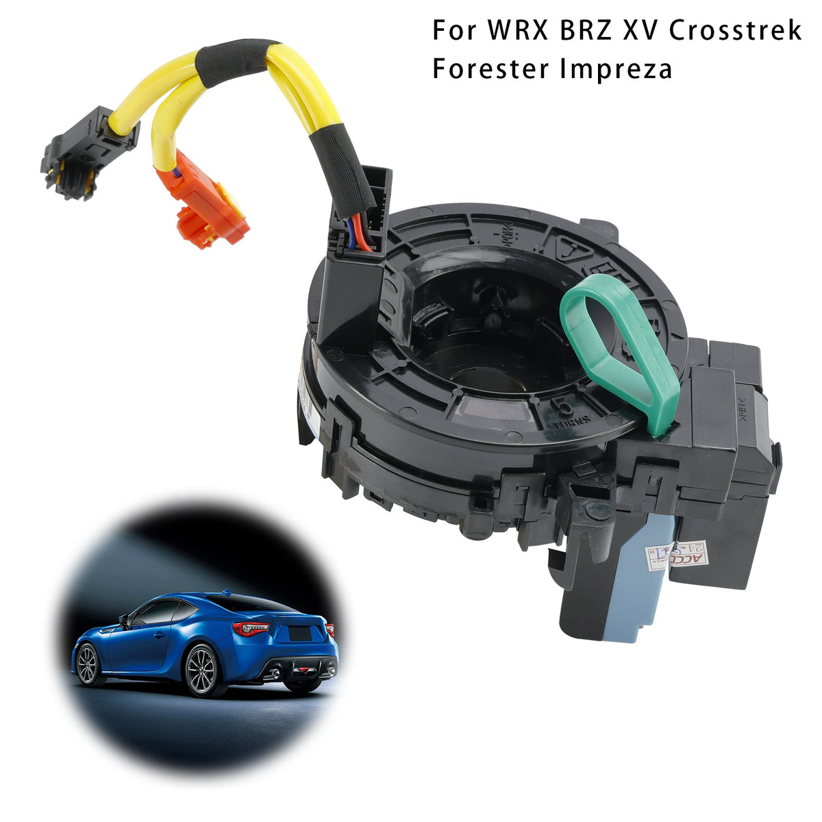 WRX BRZ XV Crosstrek Forester 83196-FJ030 Clock Spring With Angle Sensor
