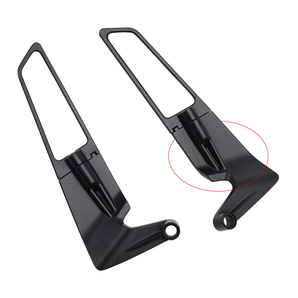 Yamaha MT07 MT-07 MT09 MT-09 MT10 MT-10 2016-2024 Rearview Winglet Mirrors