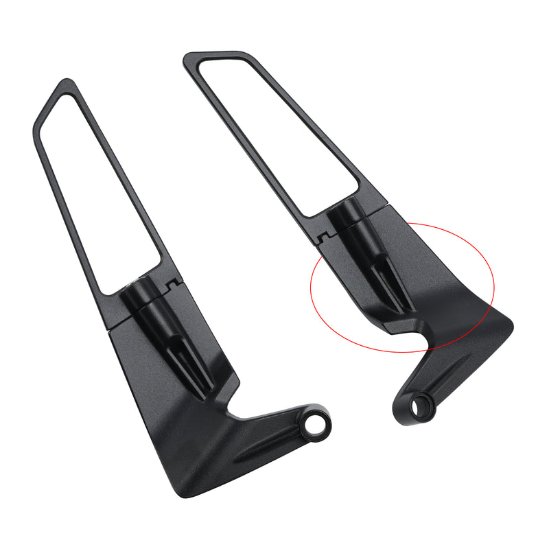 Yamaha MT07 MT-07 MT09 MT-09 MT10 MT-10 2016-2024 Rearview Winglet Mirrors