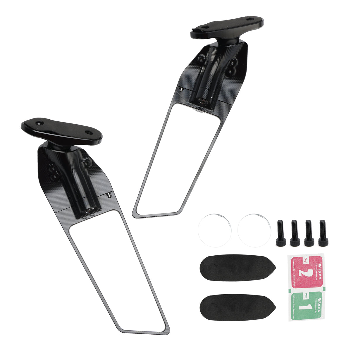 Yamaha YZF R3 YZF-R3 2019-2023 CNC Aluminum Winglet Mirrors