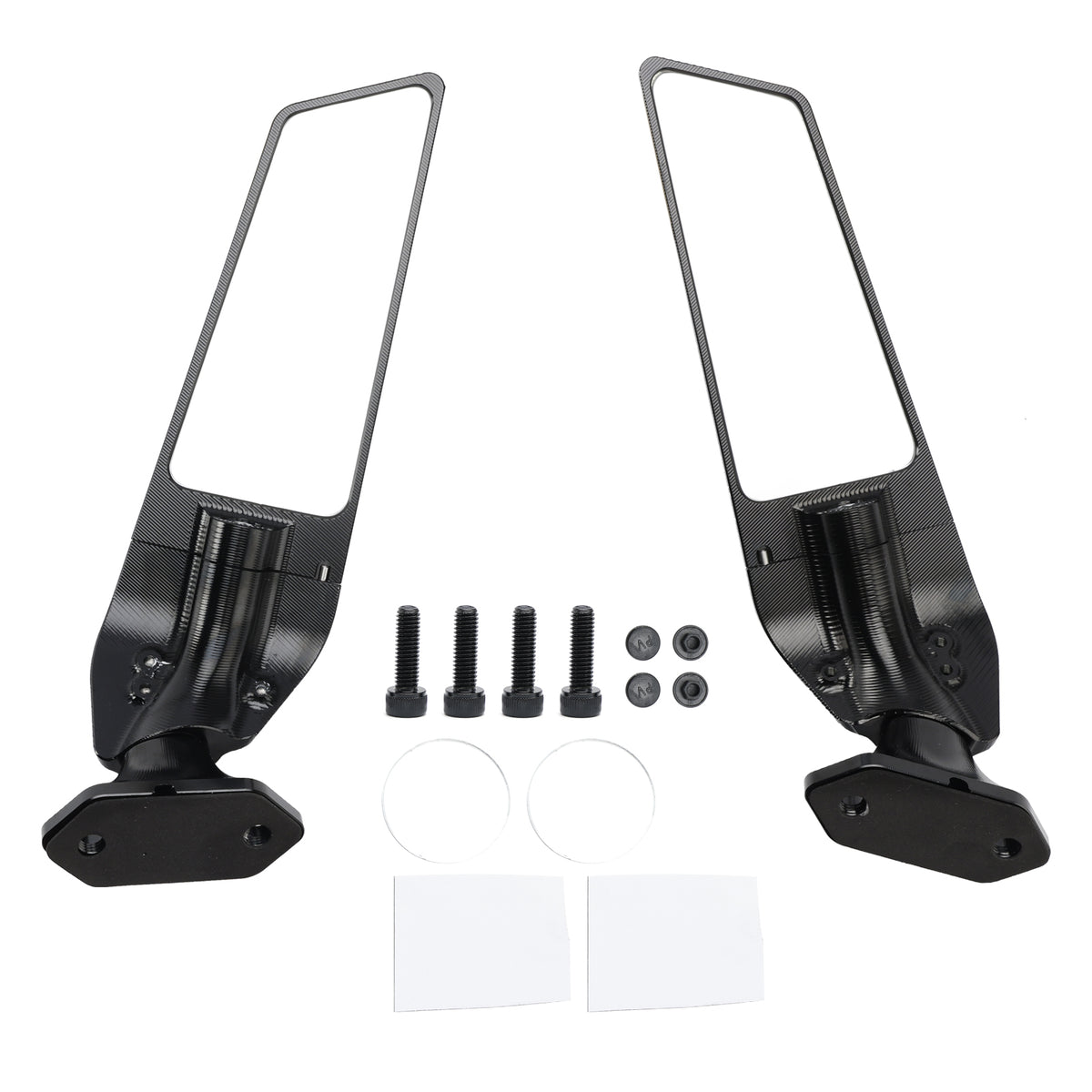 Kawasaki Ninja 400 650 2018-2024 CNC Aluminum Winglet Mirror Wing Mirror