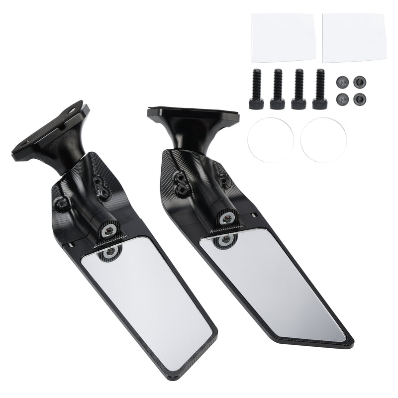 Kawasaki Ninja 400 650 2018-2024 CNC Aluminum Winglet Mirror Wing Mirror