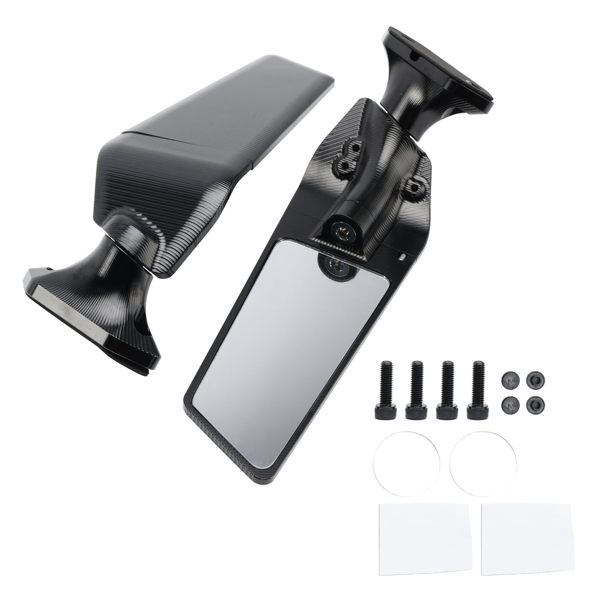 Kawasaki Ninja 400 650 2018-2024 CNC Aluminum Winglet Mirror Wing Mirror