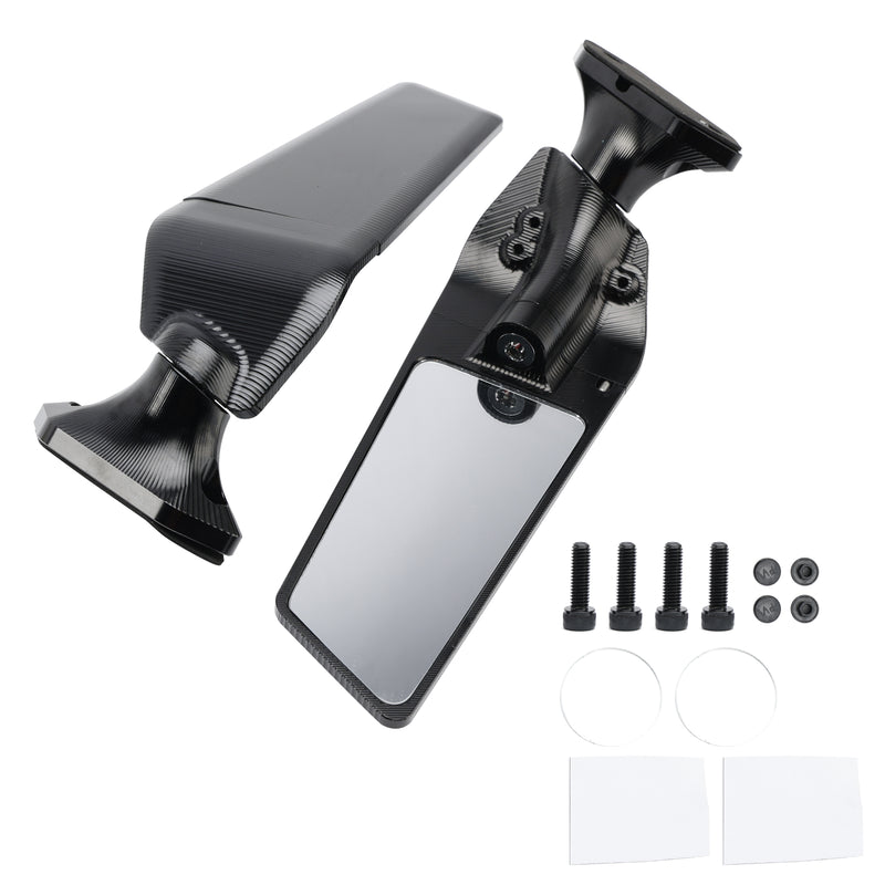 Kawasaki Ninja 400 650 2018-2024 CNC Aluminum Winglet Mirror Wing Mirror