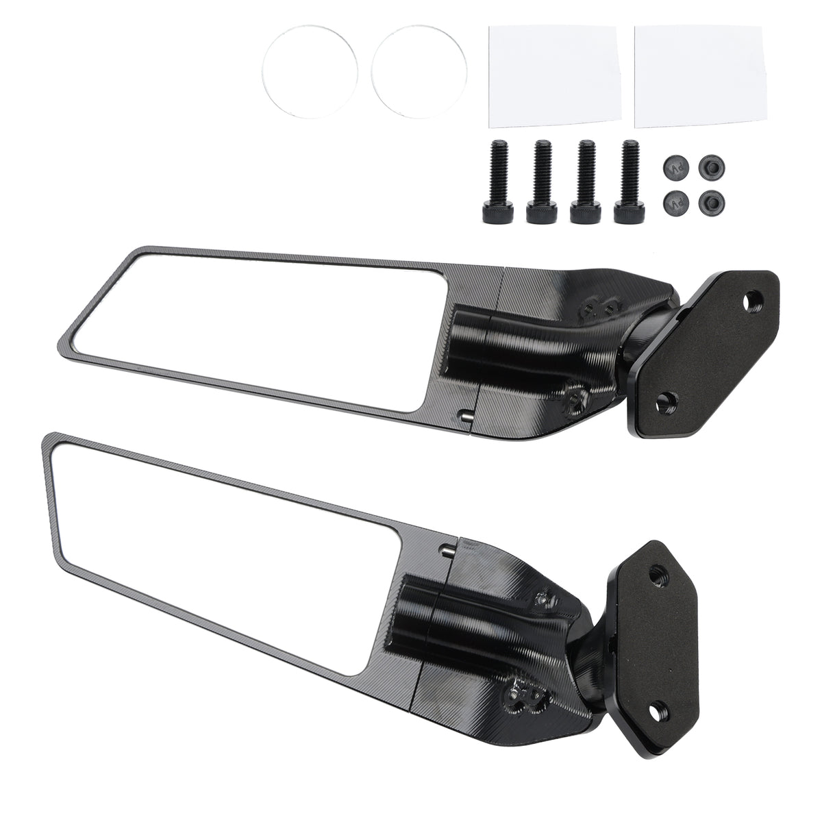 Kawasaki Ninja 400 650 2018-2024 CNC Aluminum Winglet Mirror Wing Mirror