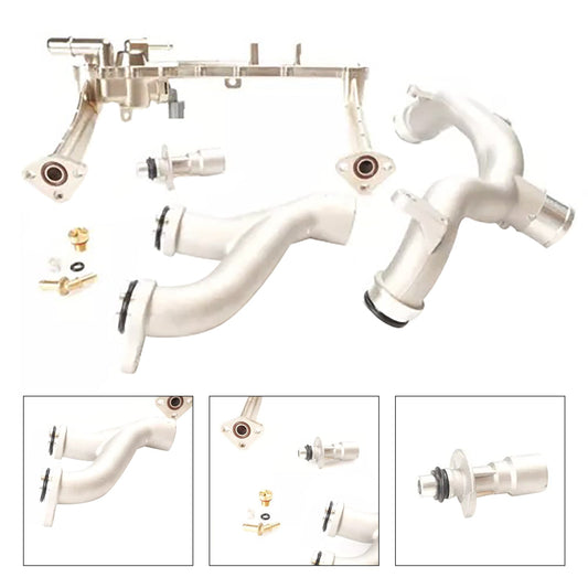 NEW 2024 Upgraded Metal Coolant Water Pipe System Kit 3.0 For Jaguar XE XF XJ