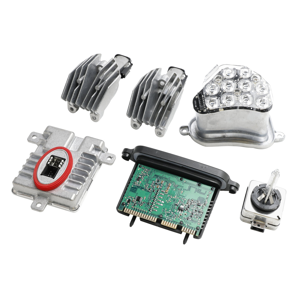 2011-2013 BMW 5 Series 528i 535i Xenon Ballast Bulb LED Module Diode Kit RH