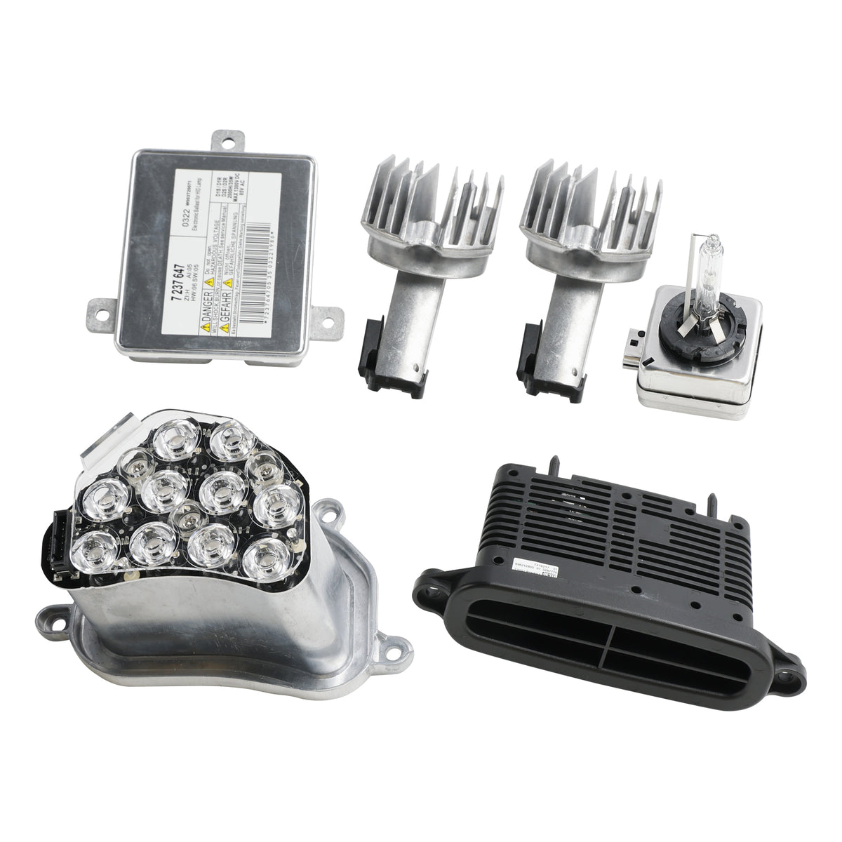 2011-2013 BMW 5 Series 528i 535i Xenon Ballast Bulb LED Module Diode Kit RH