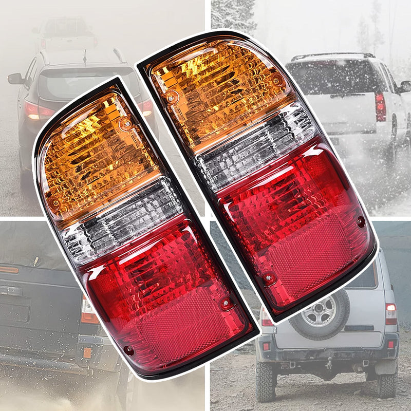 Toyota Tacoma 2001-2004 2PCS Rear Tail Lights Lamps W/Bulbs