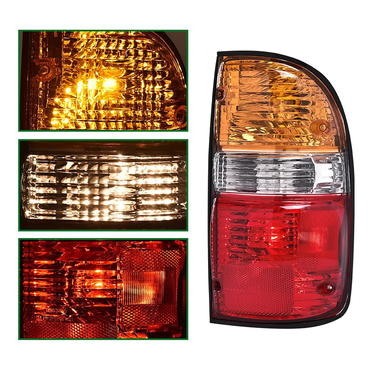 Toyota Tacoma 2001-2004 2PCS Rear Tail Lights Lamps W/Bulbs
