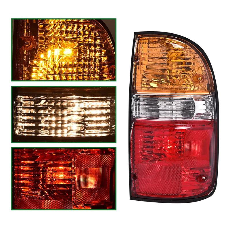 Toyota Tacoma 2001-2004 2PCS Rear Tail Lights Lamps W/Bulbs