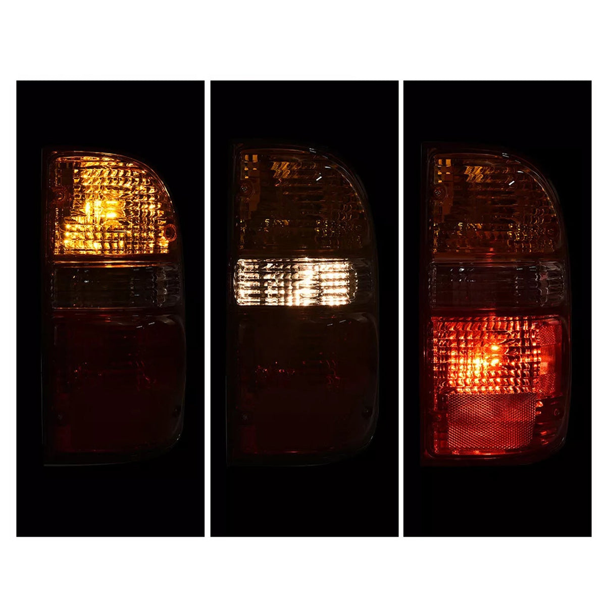 Toyota Tacoma 2001-2004 2PCS Rear Tail Lights Lamps W/Bulbs