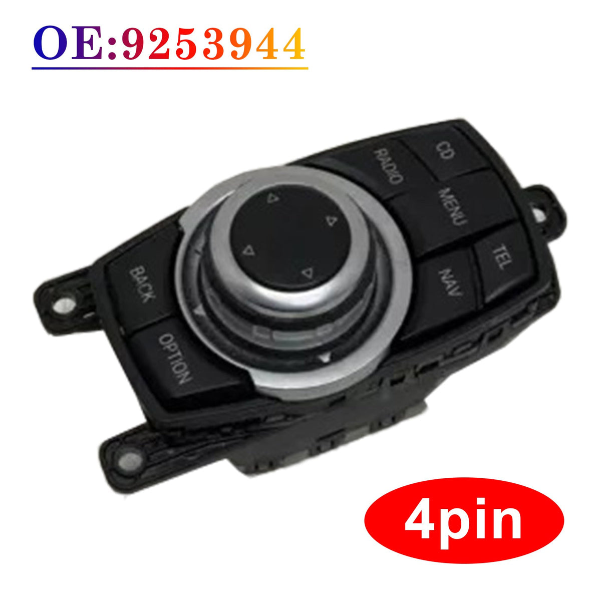 BMW 1 3 5 F10 F11 F30 F20 4pin Navigation System iDrive Controller 9253944