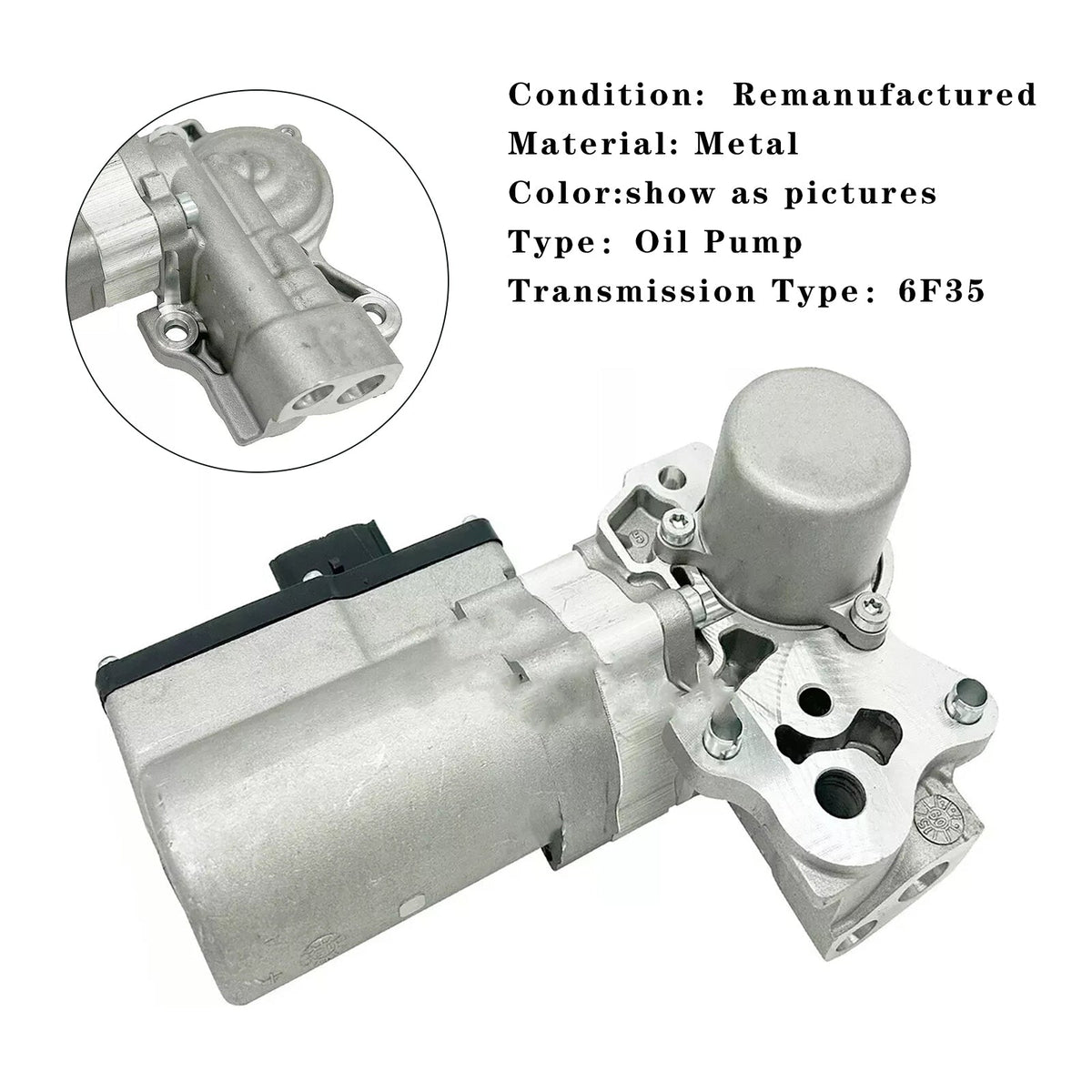 2018- 2021 Ford EcoSport Lincoln Fusion 1.0L 6F35 Transmission Oil Pump