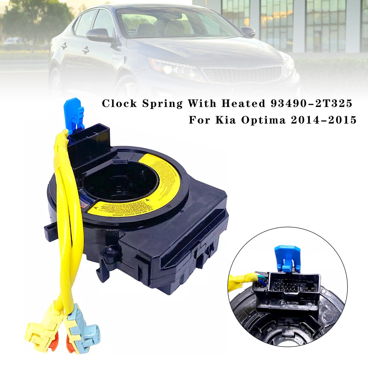 Kia Optima 2014-2015 Clock Spring With Heated 93490-2T325