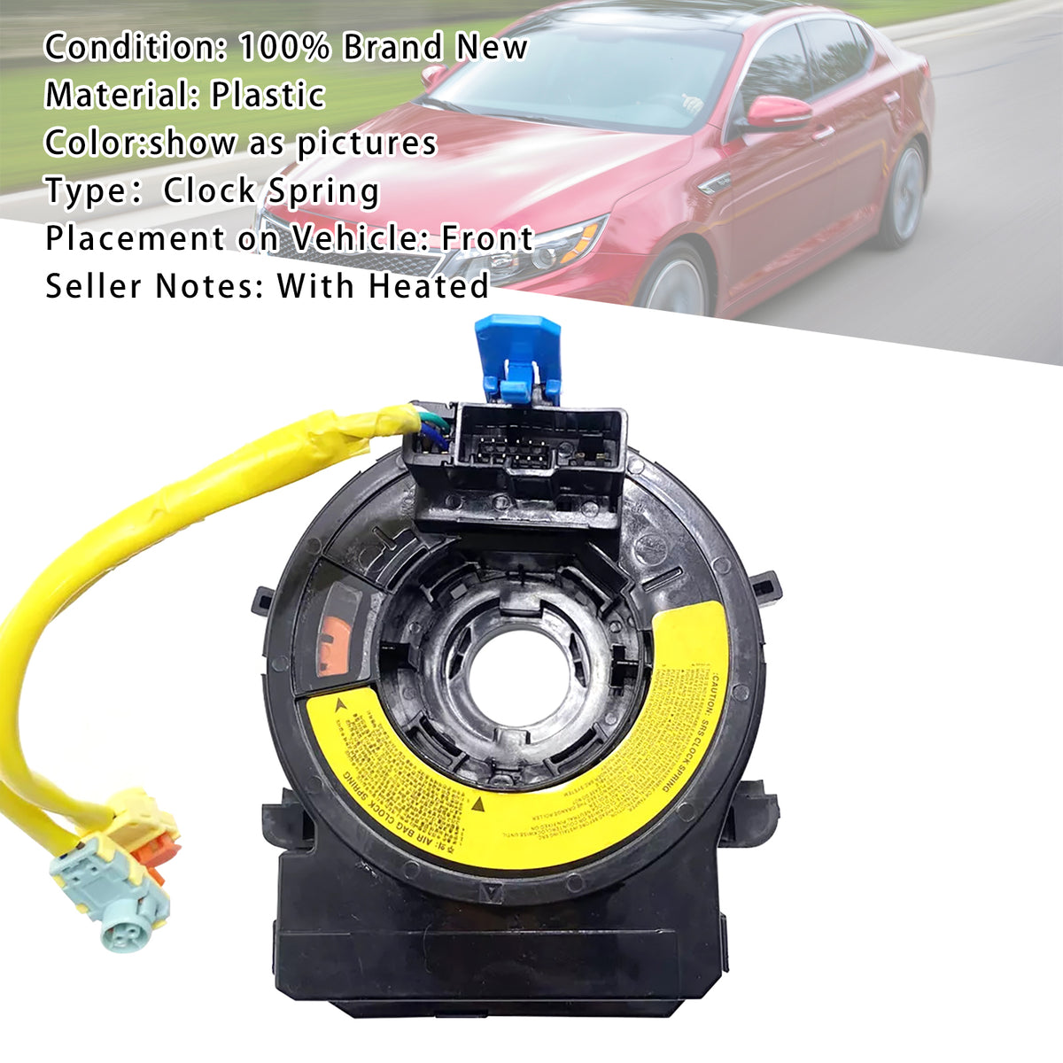 Kia Optima 2014-2015 Clock Spring With Heated 93490-2T325
