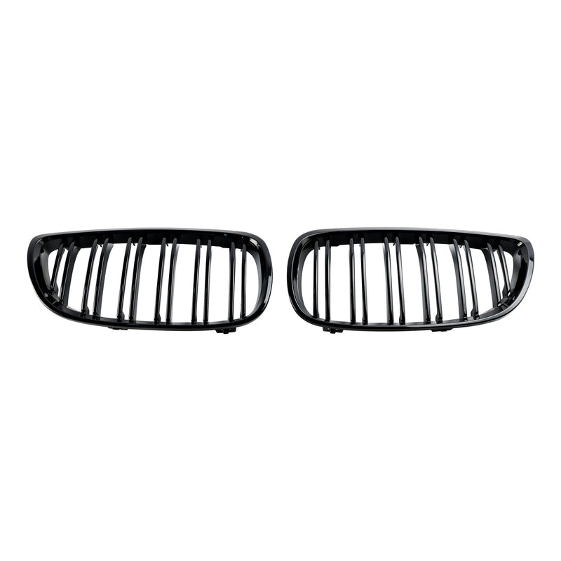 2008-2013 BMW 3-Series M3 E92/E93 All Model Gloss Black Front Kidney Grill 51137157277 51137157278