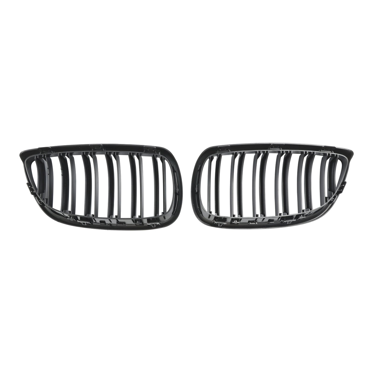 BMW E92 E93 328i 335i 2006-2010 2DR Gloss Black Front Kidney Grill 51137157277 51137157278