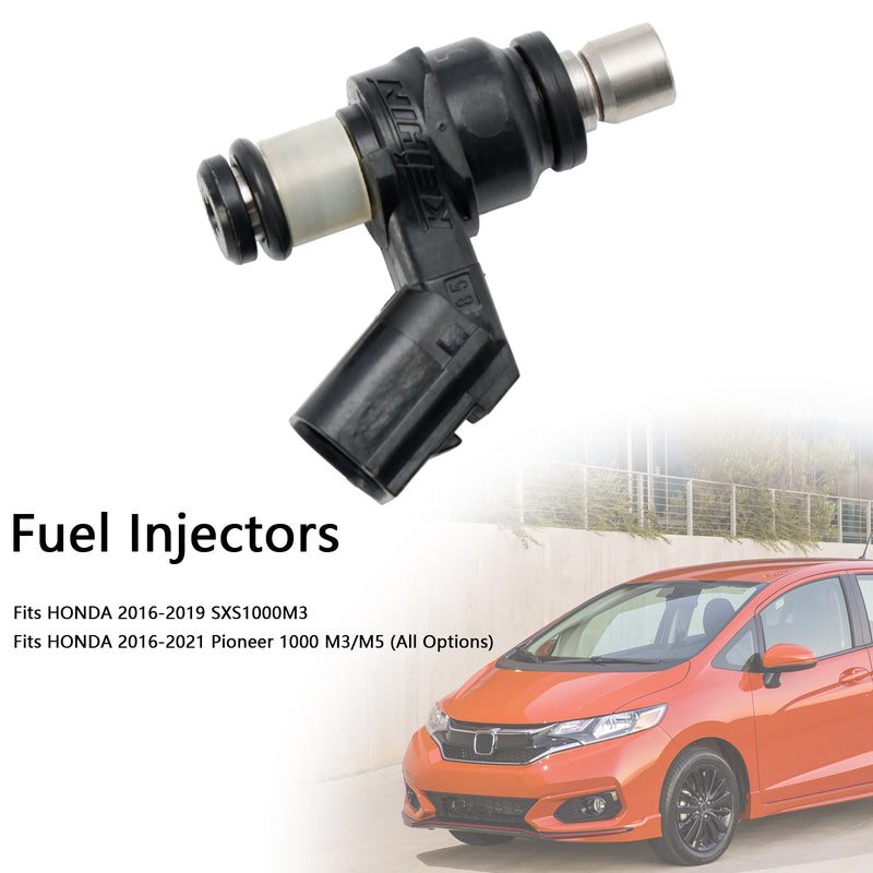 HONDA PIONEER 1000 SXS1000 M3 M5 16450-HL4-003 16450-HL4-013 Fuel Injectors