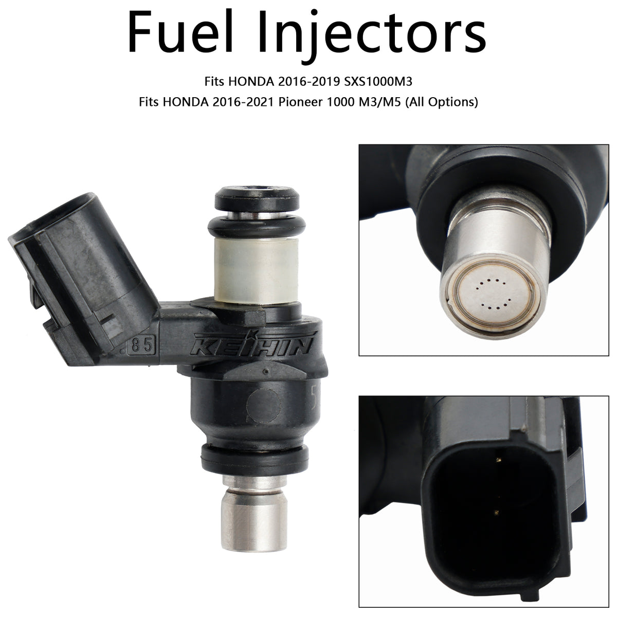 HONDA PIONEER 1000 SXS1000 M3 M5 16450-HL4-003 16450-HL4-013 Fuel Injectors