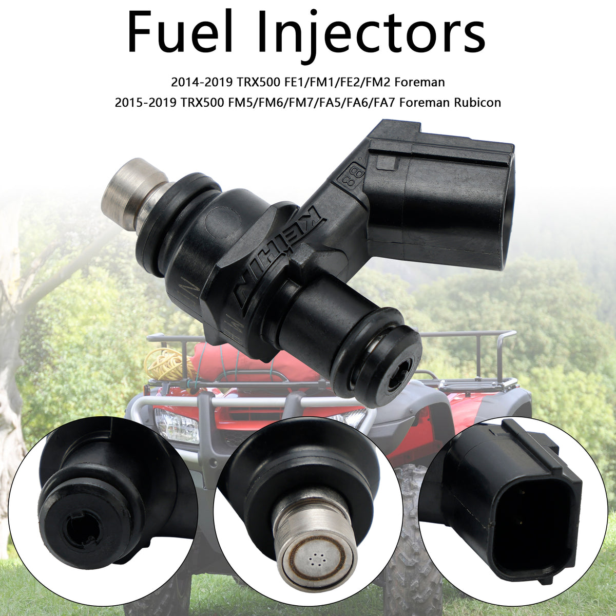 eman 500 16450-HR3-A43 Fuel Injector 16450-HR3-A42 for Honda TRX420 TRX500