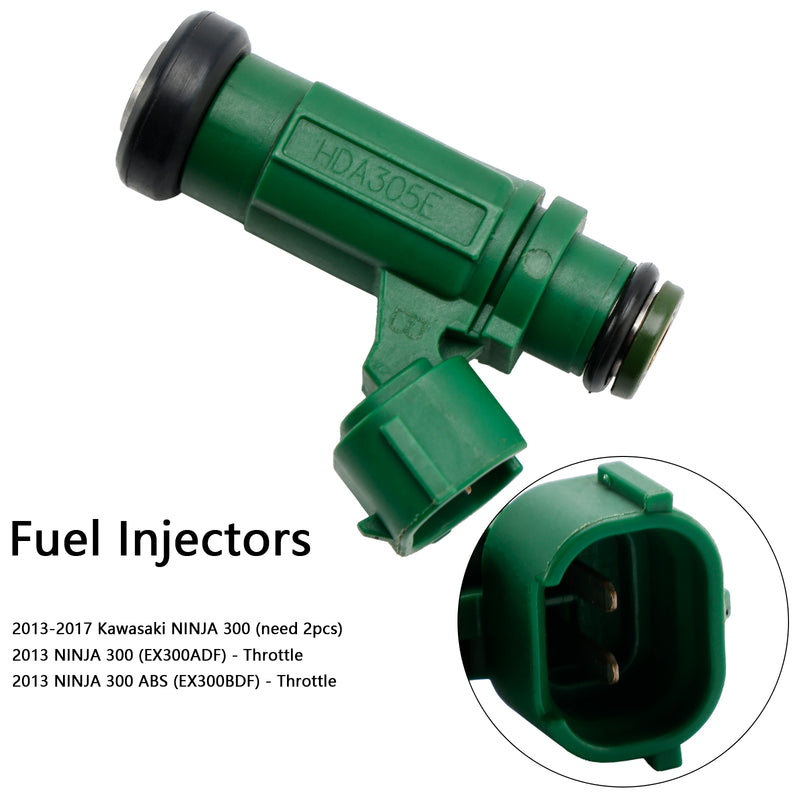 Kawasaki Versys-X 300 2017-2022 Ninja 300 2013-2017 49033-0558 Fuel Injector
