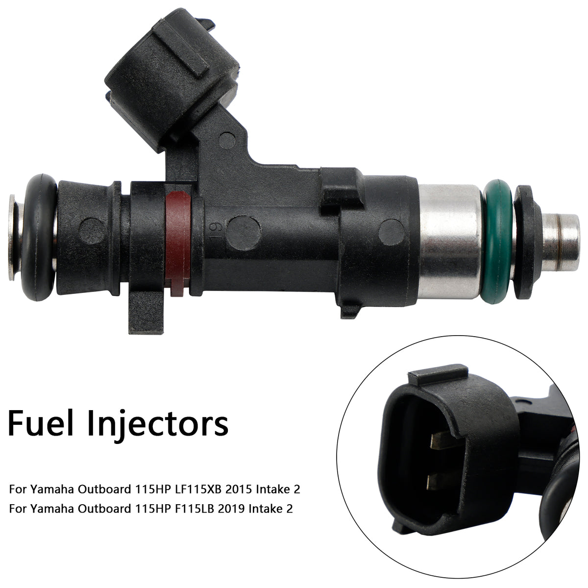 Yamaha Outboard 150 175 200 HP 6DA-13761-00-00 Fuel Injector 6DA-13761-01