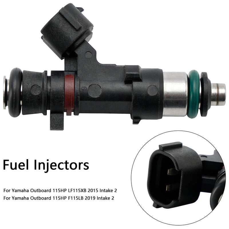 Yamaha Outboard 150 175 200 HP 6DA-13761-00-00 Fuel Injector 6DA-13761-01