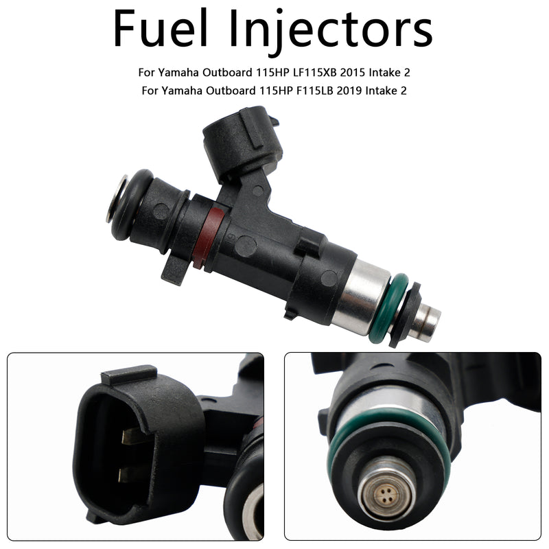Yamaha Outboard 150 175 200 HP 6DA-13761-00-00 Fuel Injector 6DA-13761-01