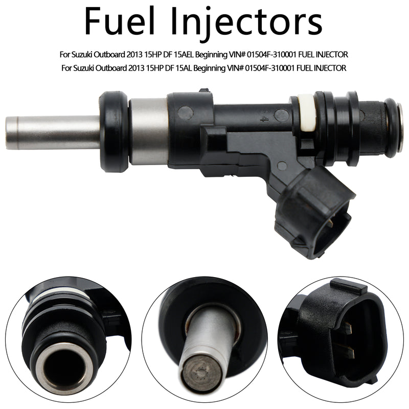 Suzuki Outboard DF 15HP 9.9HP 20HP 15710-89L00 Fuel Injector