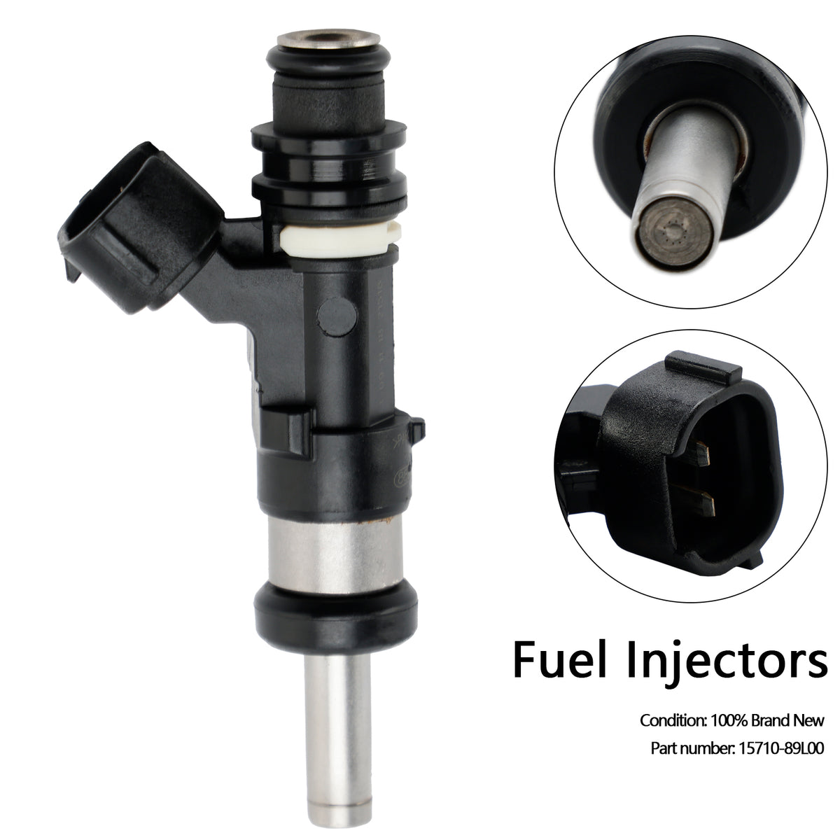 Suzuki Outboard DF 15HP 9.9HP 20HP 15710-89L00 Fuel Injector