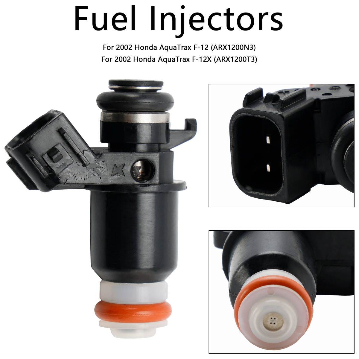 Honda AquaTrax F12 F12X 2002-2007 R12 R12X 2003-2007 16450-HW1-672 Fuel Injectors