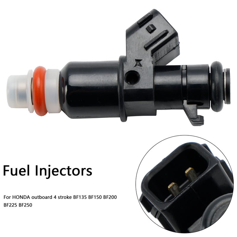 Honda 115hp 135hp 150hp BF200 BF225 BF250 16450-ZY6-003 Fuel Injectors