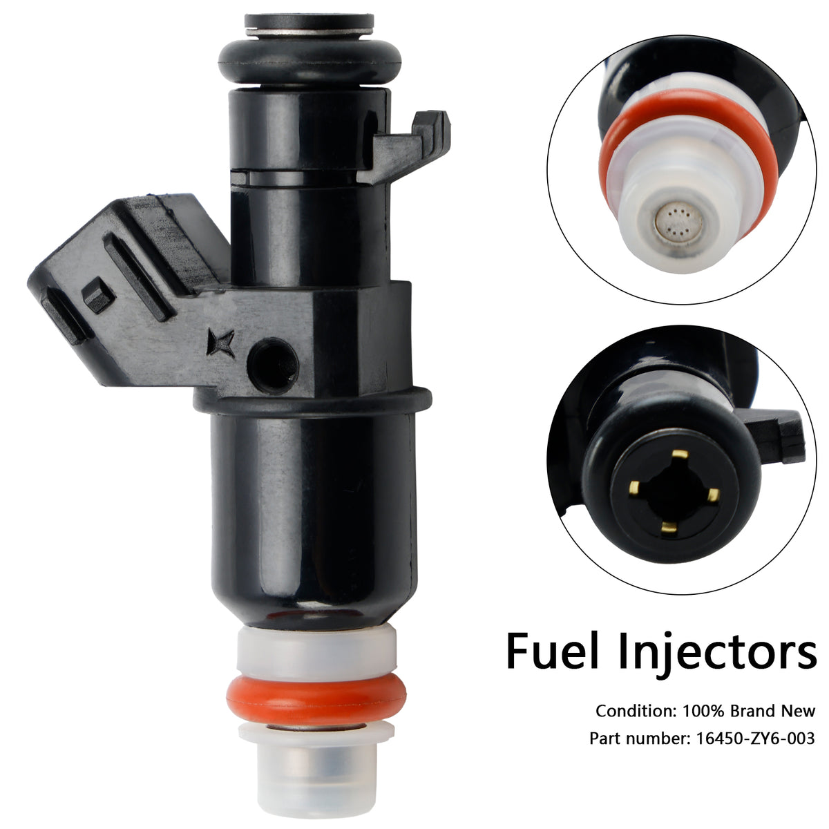 Honda 115hp 135hp 150hp BF200 BF225 BF250 16450-ZY6-003 Fuel Injectors