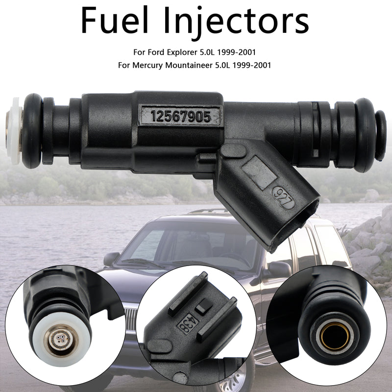 Mercury Mercruiser 885176 0280156081 Fuel Injectors MAR102-8N 9-33102
