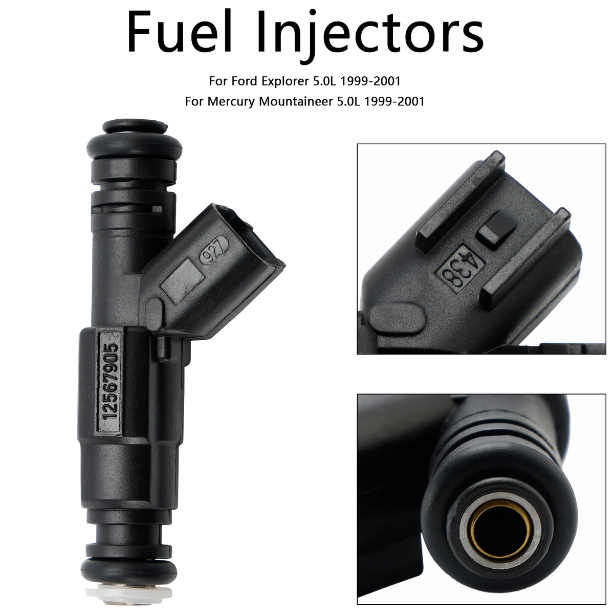 Mercury Mercruiser 885176 0280156081 Fuel Injectors MAR102-8N 9-33102