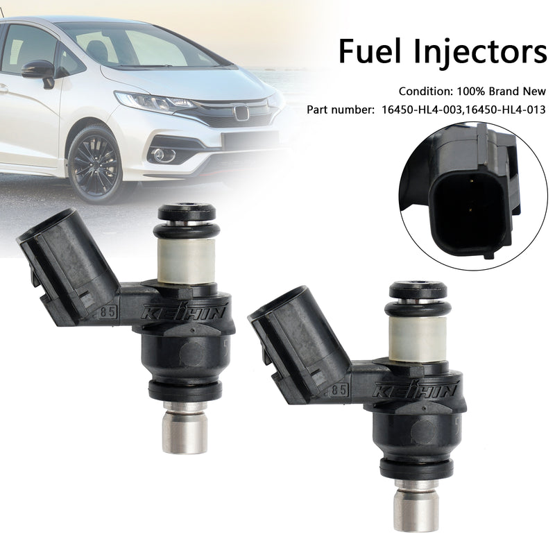 HONDA PIONEER 1000 SXS1000 M3 M5 2PCS 16450-HL4-003 16450-HL4-013 Fuel Injectors