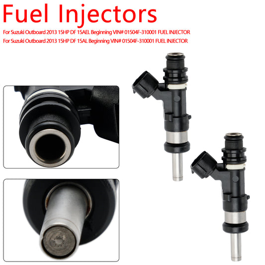 Suzuki Outboard DF 15HP 9.9HP 20HP 2PCS 15710-89L00 Fuel Injector