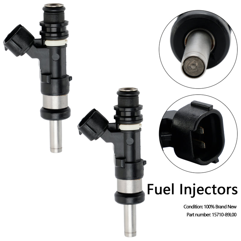 Suzuki Outboard DF 15HP 9.9HP 20HP 2PCS 15710-89L00 Fuel Injector